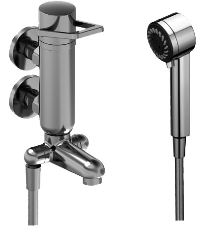 Bademischer CLASS M AD76mm vertikal mit Zubehör