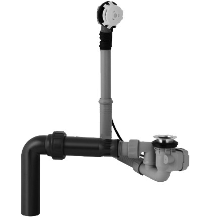 Wannengarnitur GEBERIT Abgang56 48/1/8