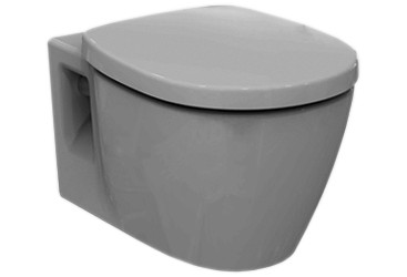 Wandklosett CONNECT UP 54/36 randlos weiss