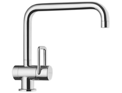 Spültischmischer TWIN A225mm schwenk Edelstahl