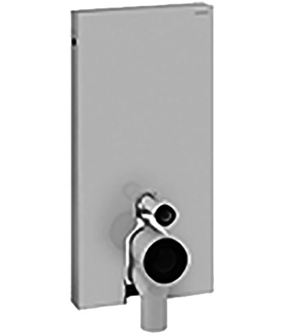 Monolith Sanitärmodul für Standklosett H101cm umbra