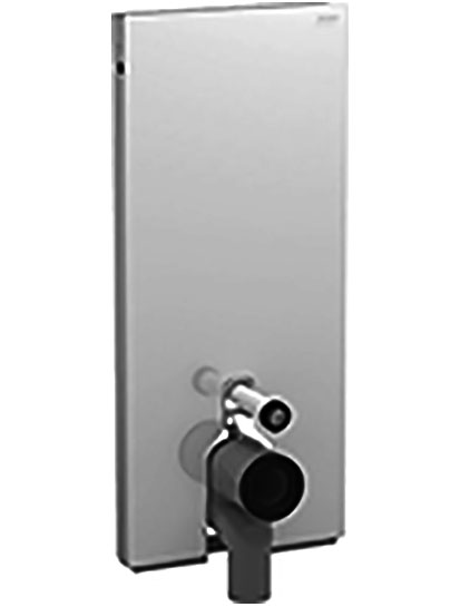 Monolith Sanitärmodul für Standklosett H114cm weiss