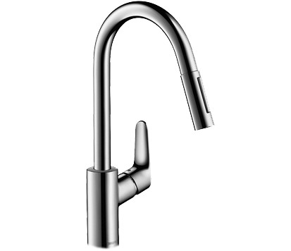 Spültischmischer FOCUS 240 A222mm schwenk/Auszug 