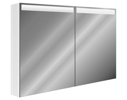 Spiegelschrank CUBANGO LED 120/80/13cm T2 weiss
