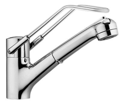 Spültischmischer CLASS CLINIC A225mm schwenk/Auszug