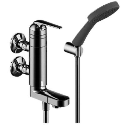 Bademischer DOMO.5 AD76mm vertikal m.Zu.schwenk