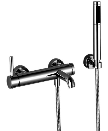 Bademischer META.02 AD150/A215mm m.Zubehör