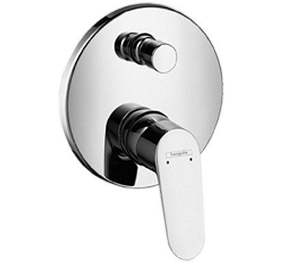 Bademischer FOCUS UP D15cm Endmontageset