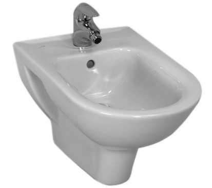 Wandbidet PRO 56/36cm 1 HL/m.Ö.weiss