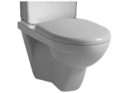 Wandklosett MODERNA R AP weiss