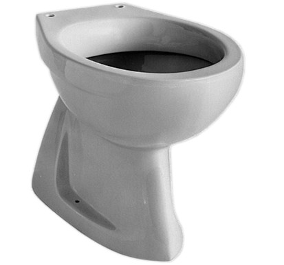 Standklosett PASCHA Abgang verdeckt senkrecht weiss