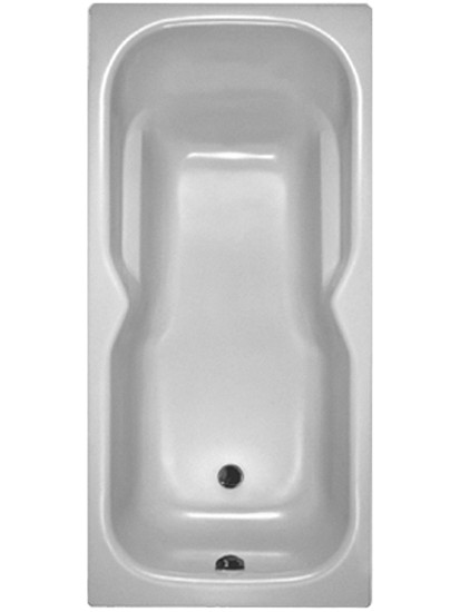 Badewanne SUPERKOMBI 170/75/42cm weiss