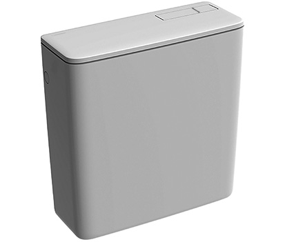 Spülkasten MODERNA AP128 2-Mengen-Spülung weiss