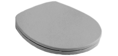 Klosettsitz O.NOVO mit Deckel weiss