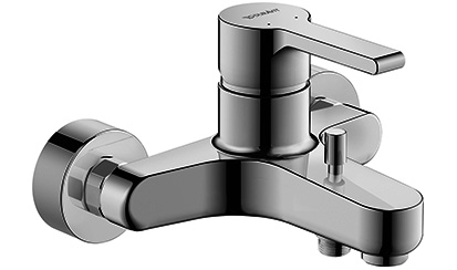 Bademischer Duravit B.2 AD153mm ohne Zubehör chrom