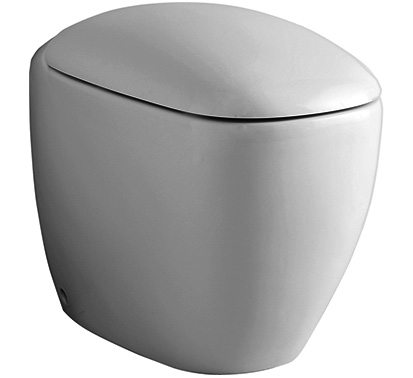Standklosett CITTERIO UP Rimfree weiss