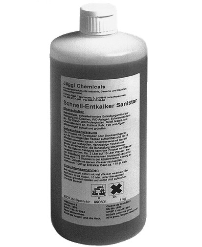 Schnell-Entkalker SANISTAR Flasche 1 Liter