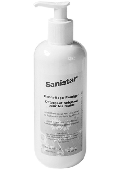 Handpflege-Reiniger SANISTAR Spenderlasche 0,5 Liter
