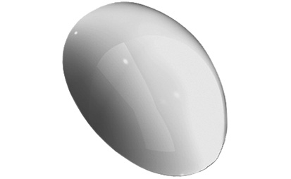 Urinaldeckel ALESSI ONE weiss 