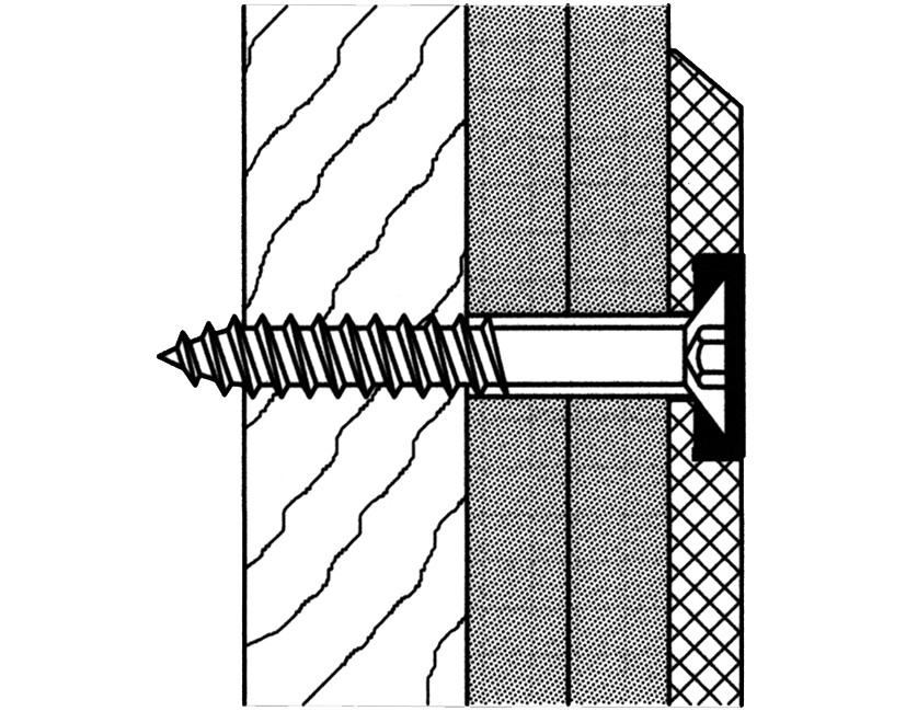 Befestigungsmaterial NORMBAUCAVERE für Vorwandmontage